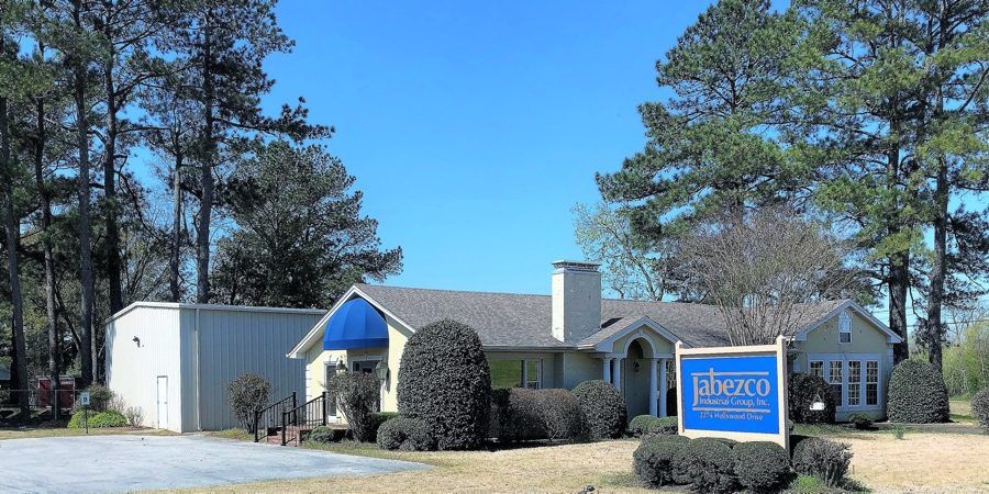 Jabezco office building and sign in Jackson, Tennessee